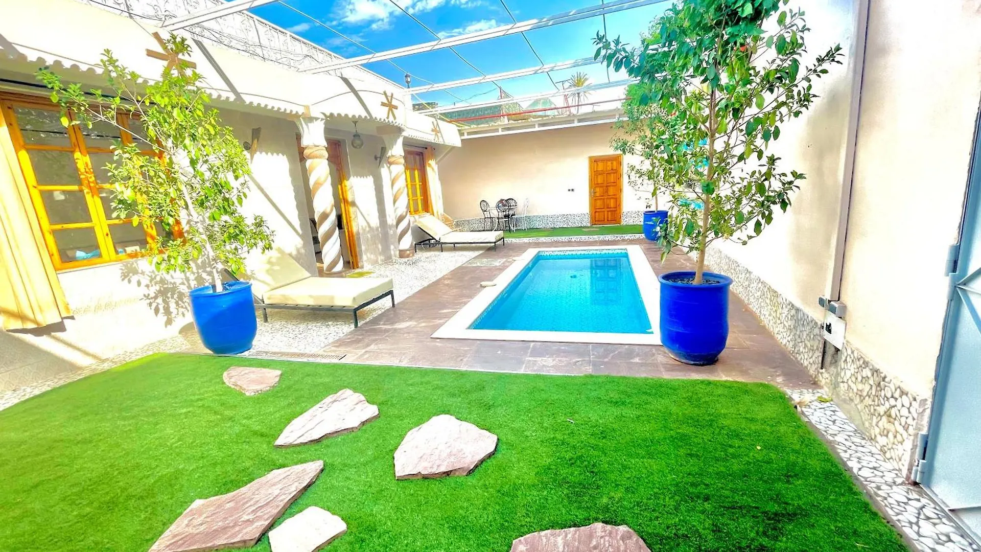 Villa Privee Avec Piscine Sans Vis-A-Vis, Calme Absolu Lagouassem